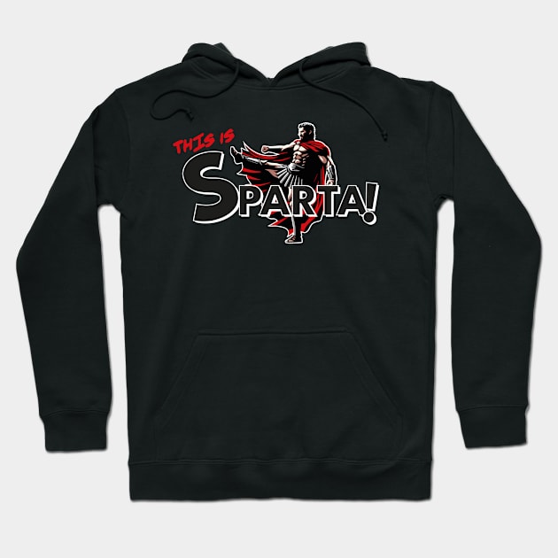 This is Sparta Kick v2 Hoodie by Meta Cortex